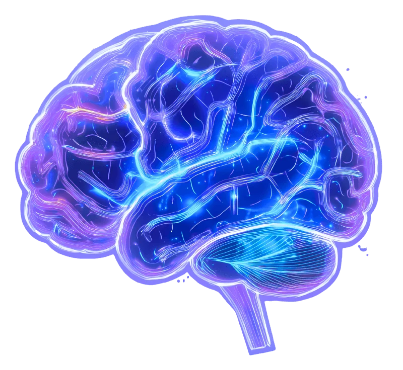 Reprezentare a undelor electrice cerebrale - hartă a activității creierului